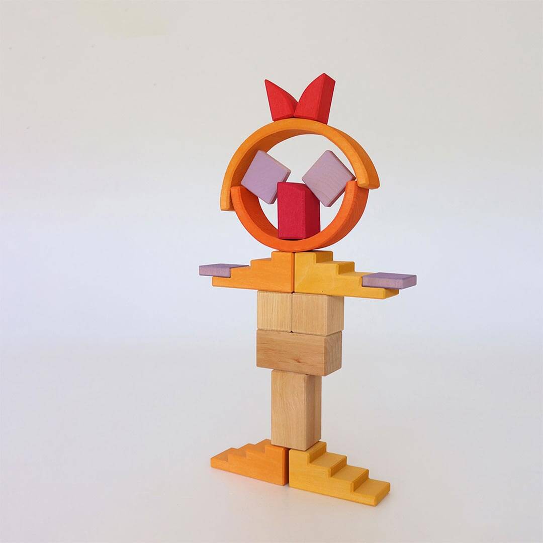 Wooden Building World Desert Sand Set