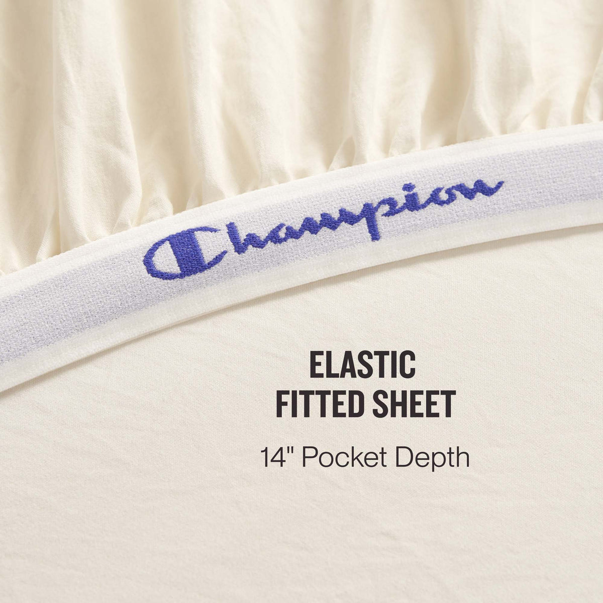 Elastic Logo Microfiber Sheet Set
