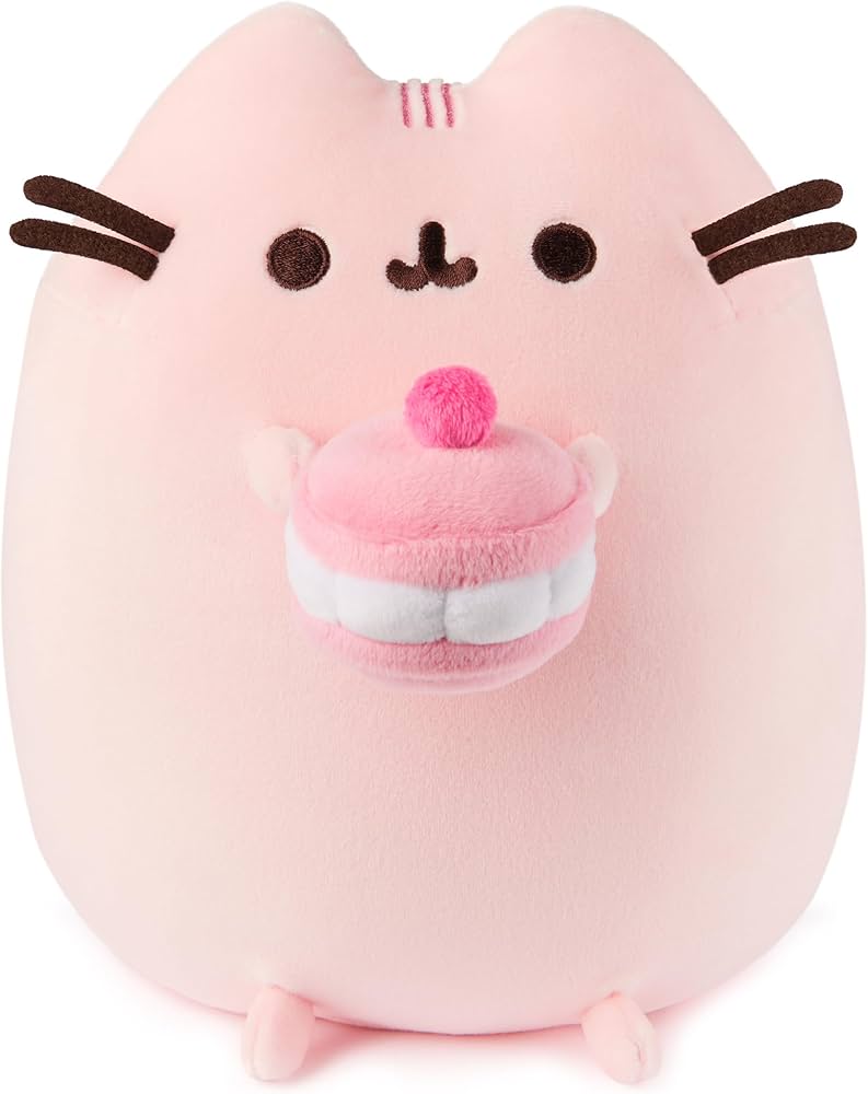 GUND: Pusheen - Cherry Macaron Squisheen
