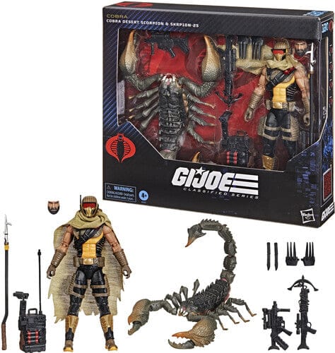 Hasbro: G.I. Joe Classified Series - Cobra Desert Scorpion & SKRP10N-25