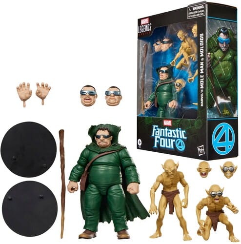 Hasbro: Marvel Legends - Mole Man & Moloids (Fantastic Four Comics)