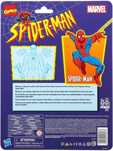 Hasbro: Marvel Legends - Spider-Man, Cel Shaded (Retro Cardback)