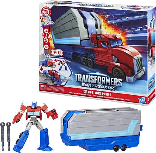 Hasbro: Transformers - Optimus Prime Battle Trailer Playset (EarthSpark)