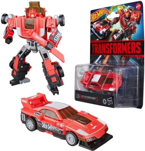 Hasbro: Transformers x Hot Wheels - GT-Scorcher