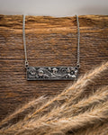 Heritage Scroll Bar Fashion Necklace