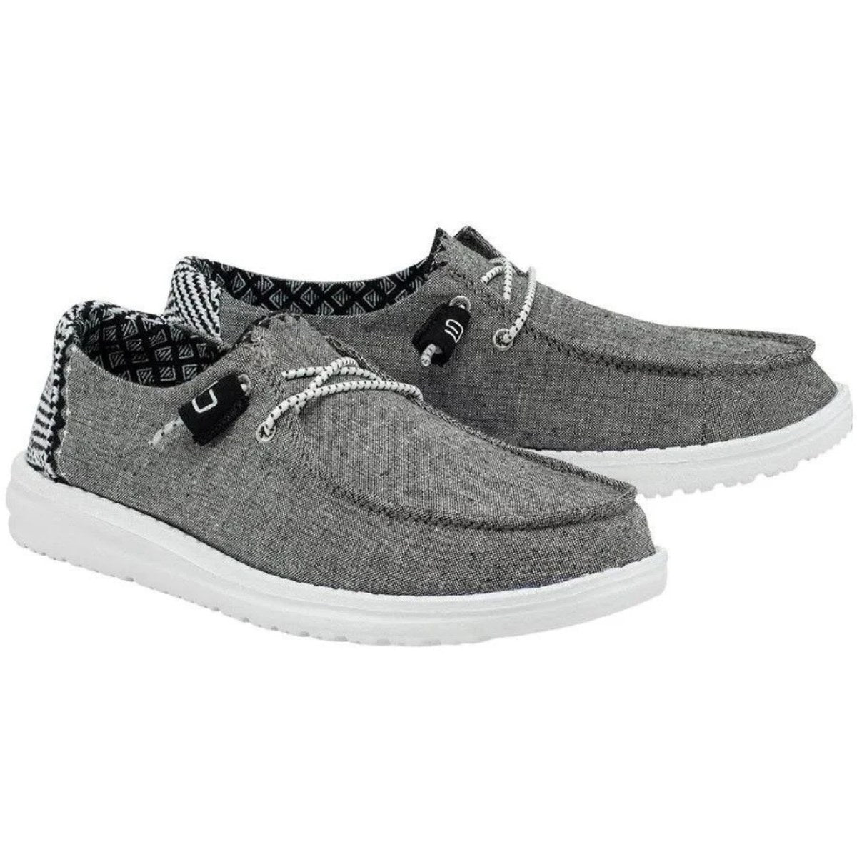 Hey Dude Wendy Youth Chambray Slip-On Shoe – Kids'