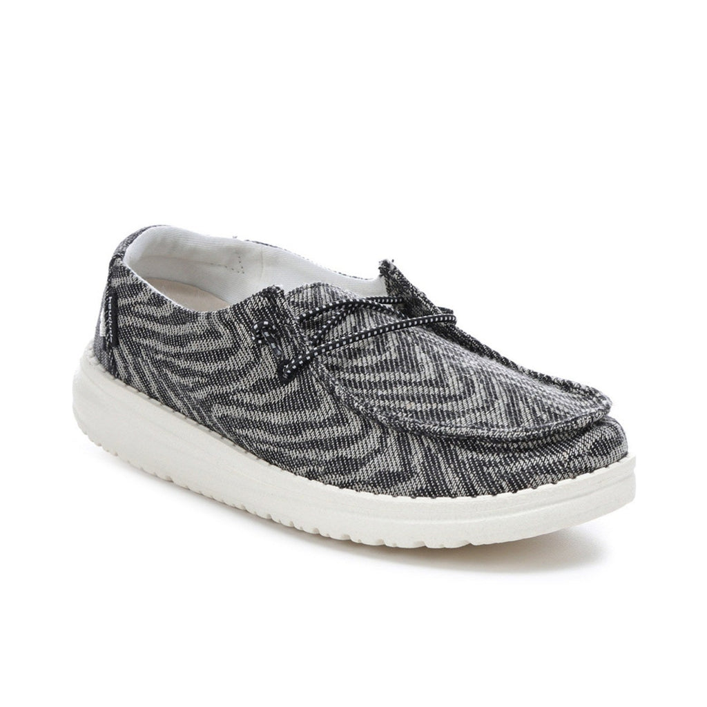Hey Dude Wendy Youth Woven Slip-On Shoe – Kids'