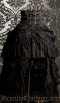 High Waist Bustle Skirt