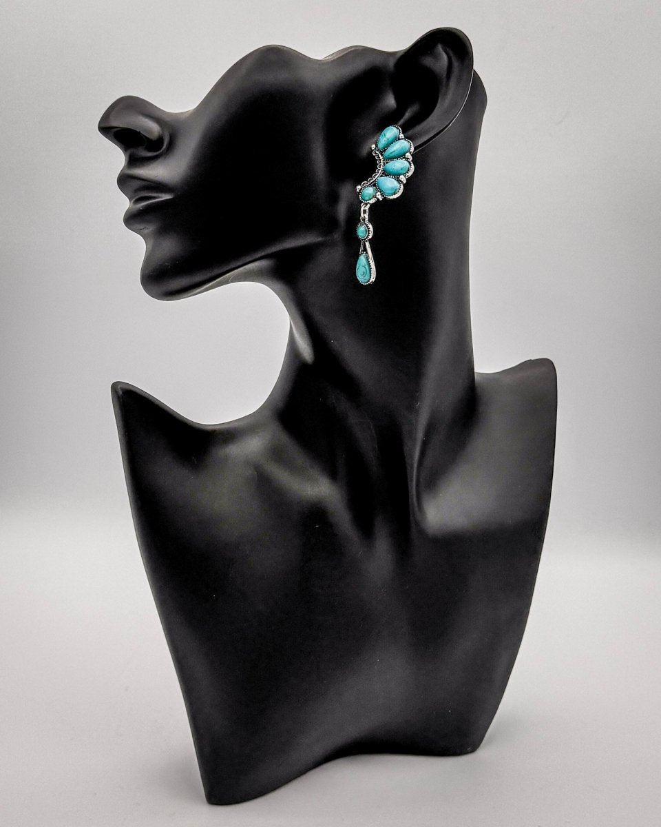 Highpoint Cluster Fashion Dangle Earrings