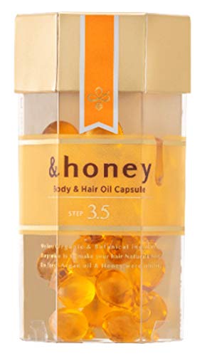 &honey 身体头发美容油胶囊 Step3.5 大马士革玫瑰蜂蜜香氛 14%保湿