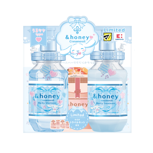 &honey Cinnamoroll Melty限量洗发水护发素套装2024版 440mL+445g