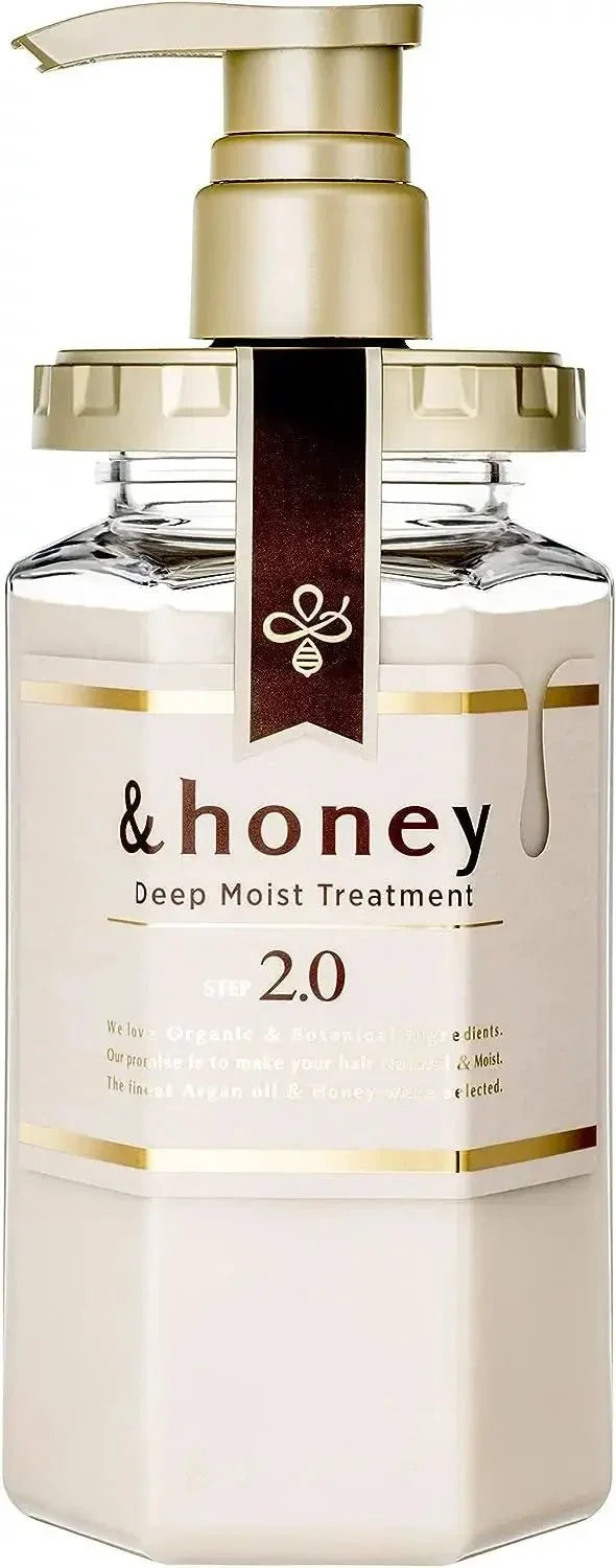 &amp;HONEY Deep Moist 1.0保湿洗发水440ml+2.0护发素445g套装