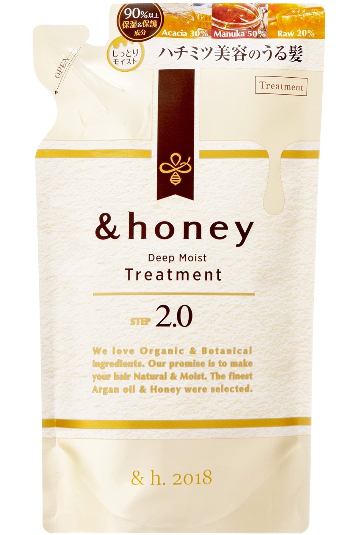 &HONEY 深层保湿2.0护发素补充装 花蜜香 350g