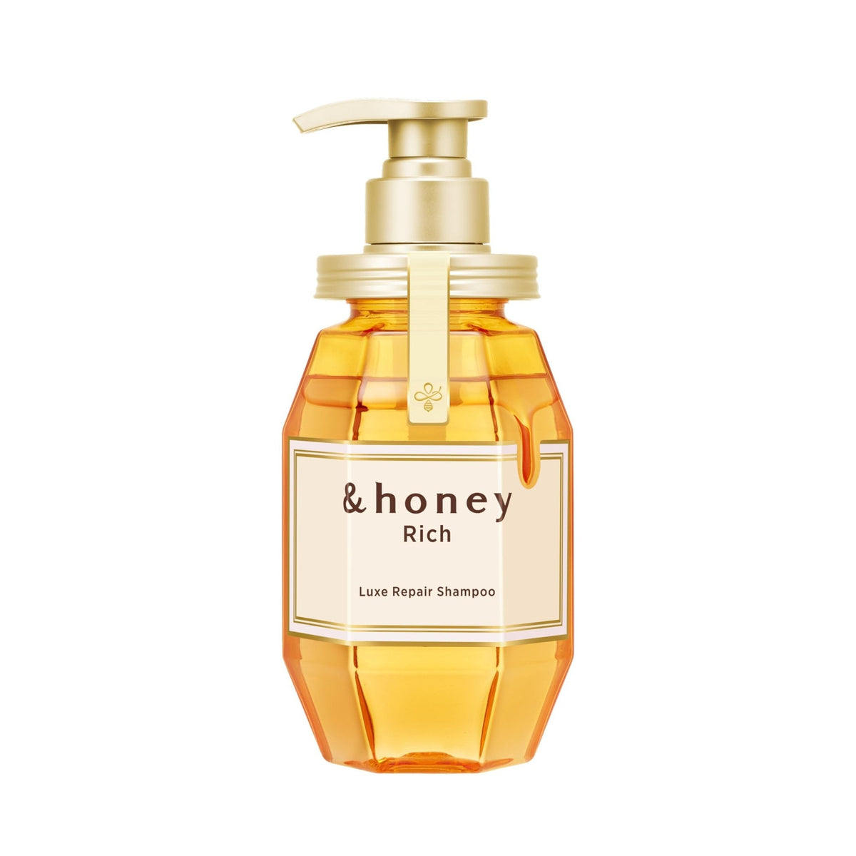 &honey Rich Luxe Repair洗发水 1.0 损伤修护 无添加 440mL