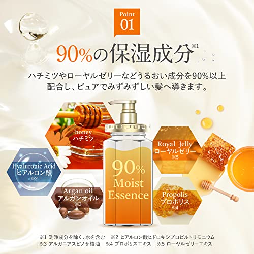 &honey Silky 1.0 顺滑保湿洗发水 440ml