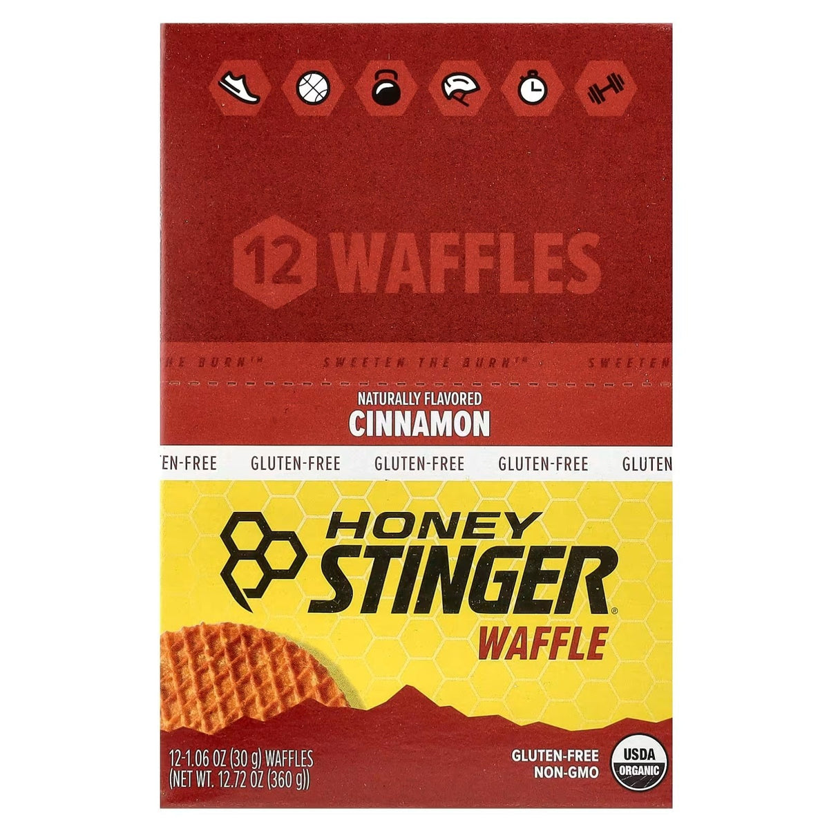 Honey Stinger Gluten Free Organic Waffle