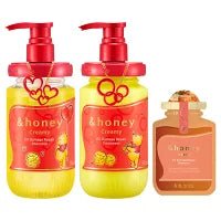 &honey 小熊维尼限定洗发水护发素套装 Creamy EX Damage Repair