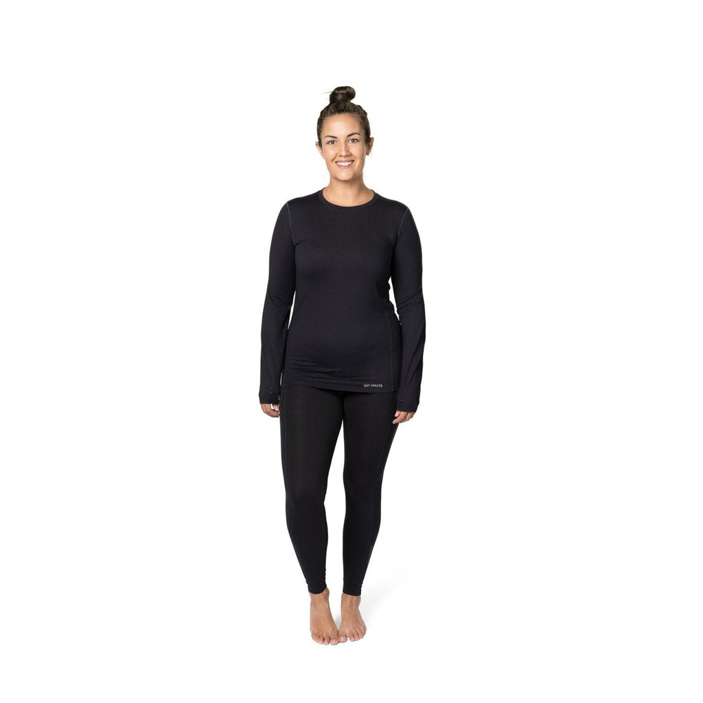 Hot Chillys Clima-Tek Crewneck Base Layer – Women's