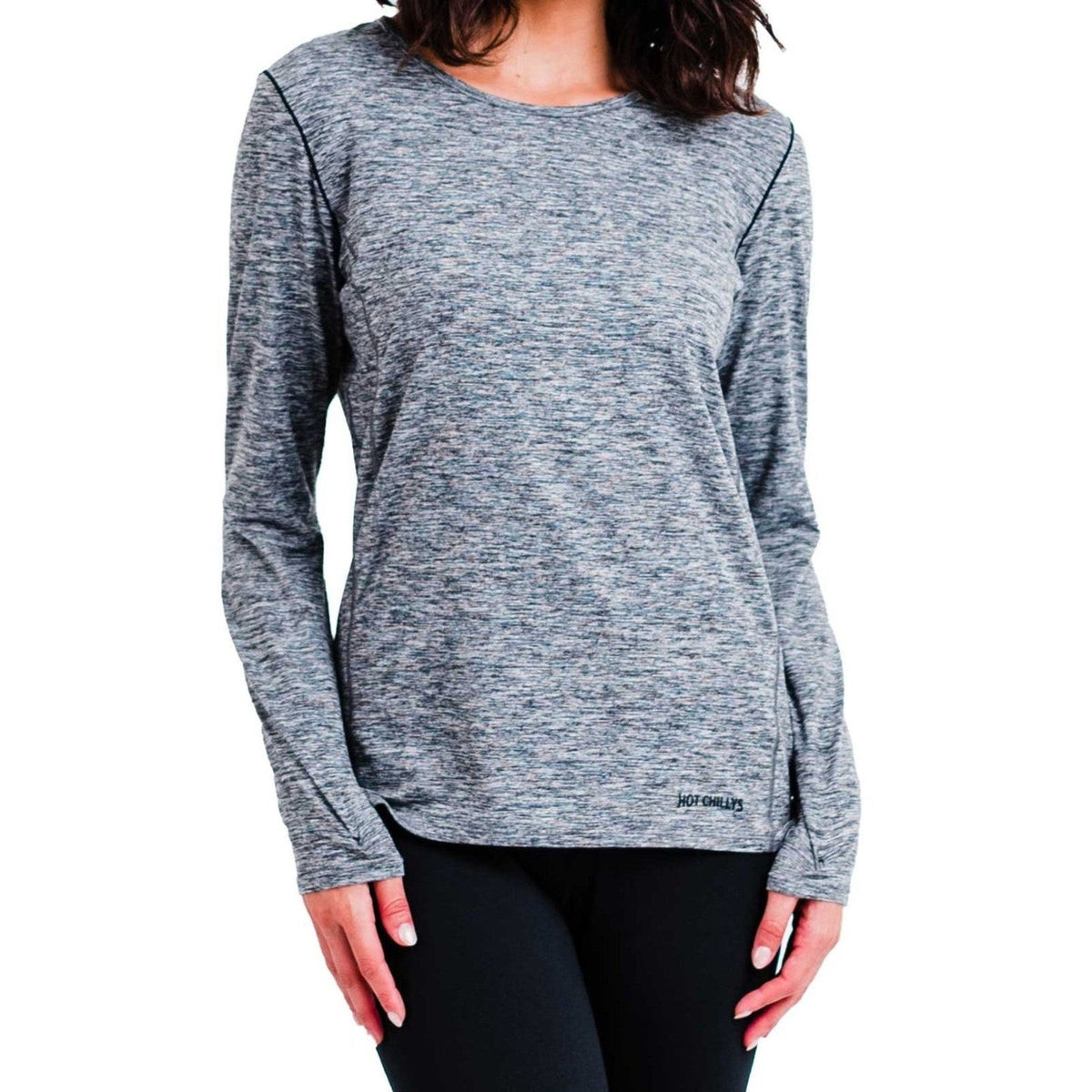 Hot Chillys Clima-Tek Crewneck Base Layer – Women's