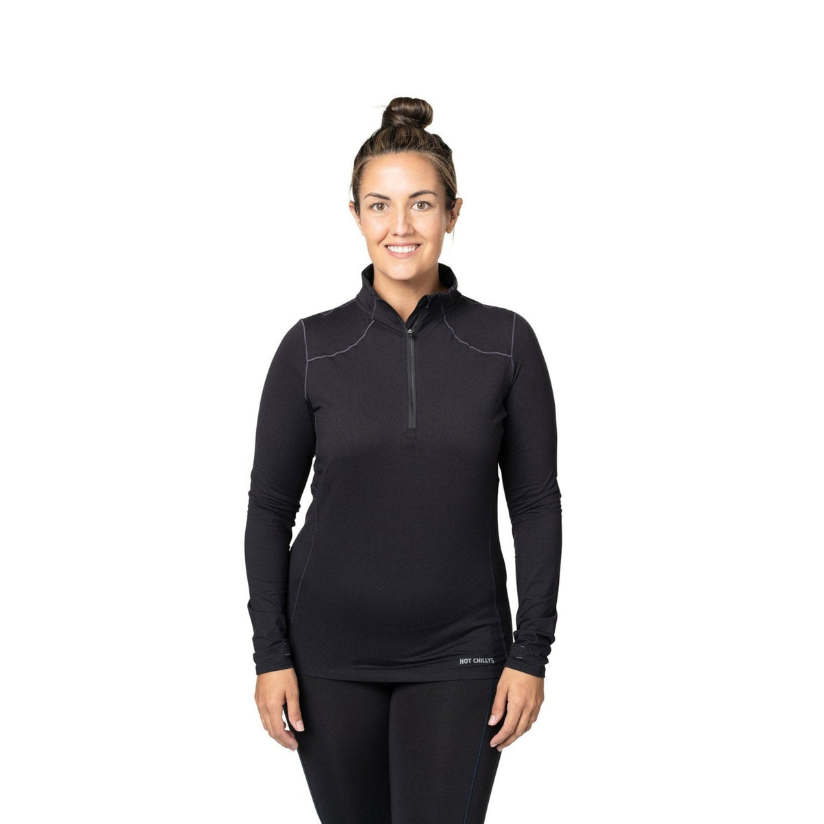 Hot Chillys Clima-Tek Zip T Base Layer – Women's