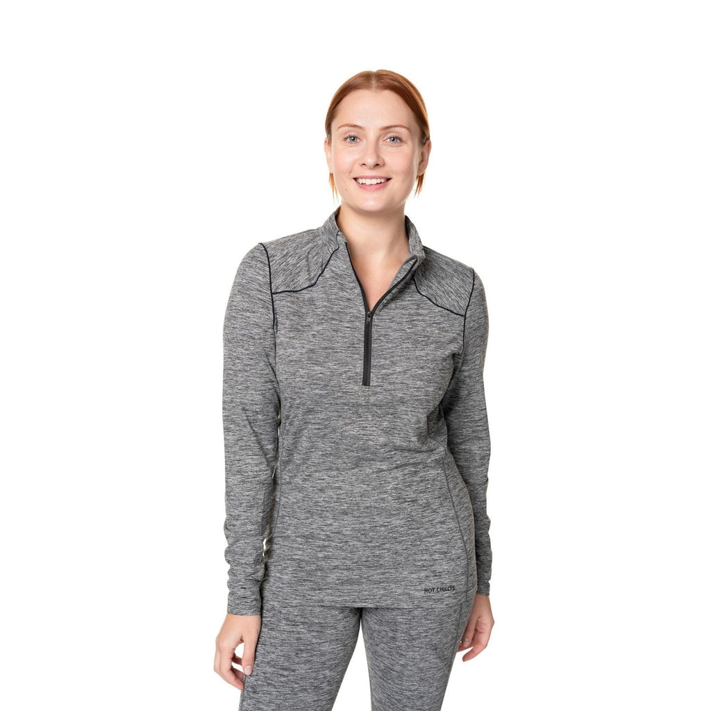 Hot Chillys Clima-Tek Zip T Base Layer – Women's