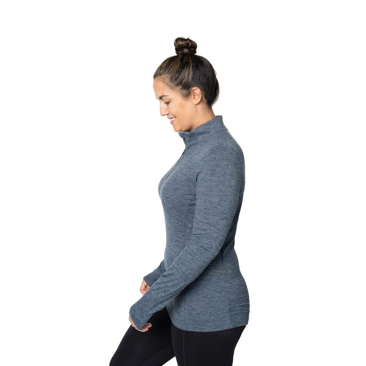Hot Chillys Clima-Tek Zip T Base Layer – Women's