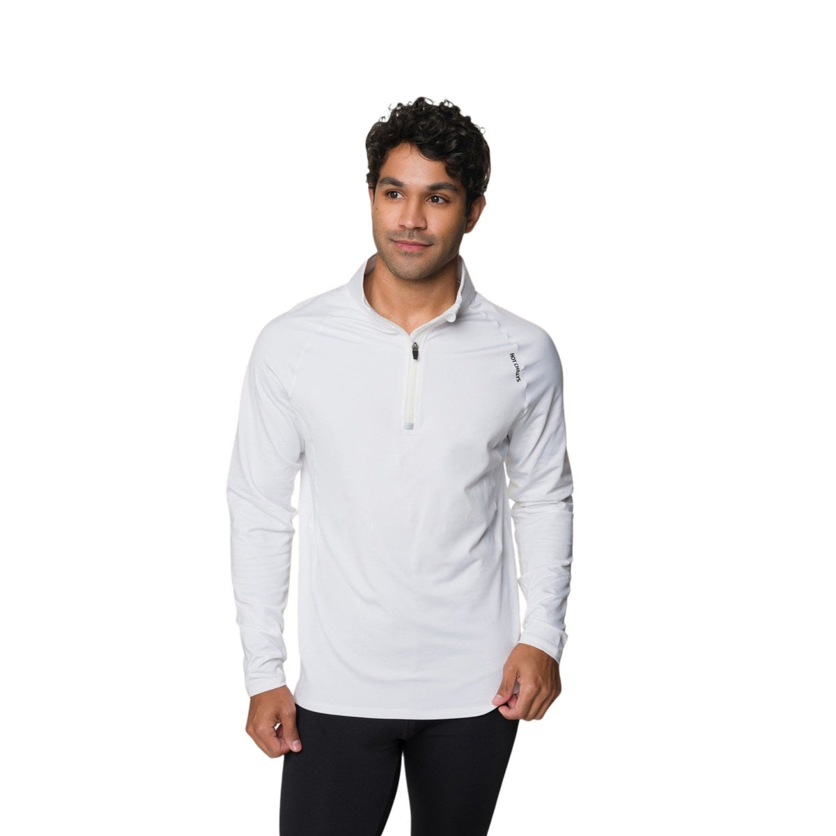 Hot Chillys Micro-Elite Chamois Zone Zip-T – Men's