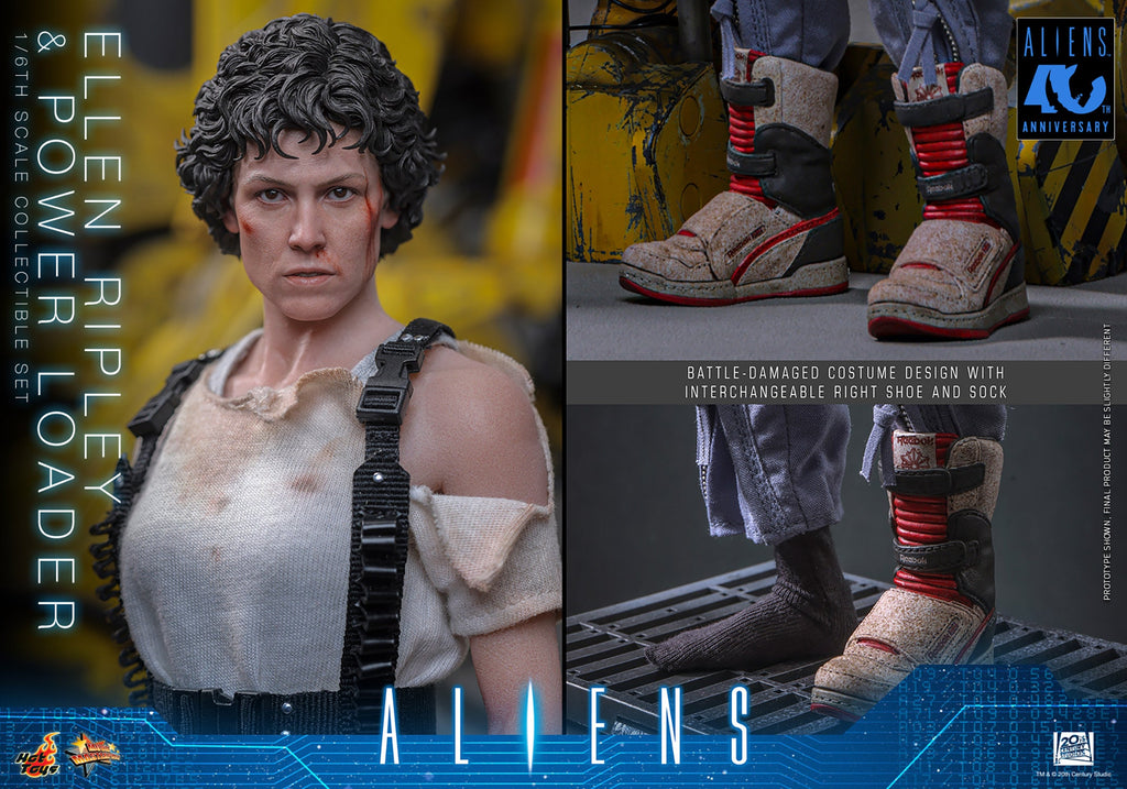 Aliens (1986): Ellen Ripley and Power Loader