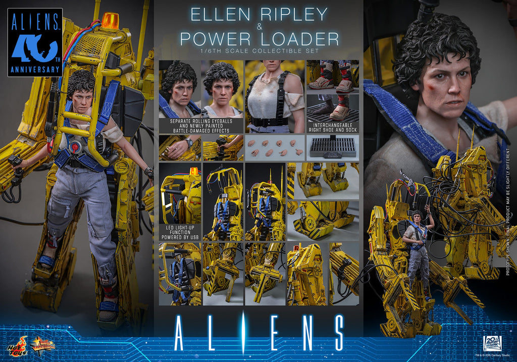 Aliens (1986): Ellen Ripley and Power Loader
