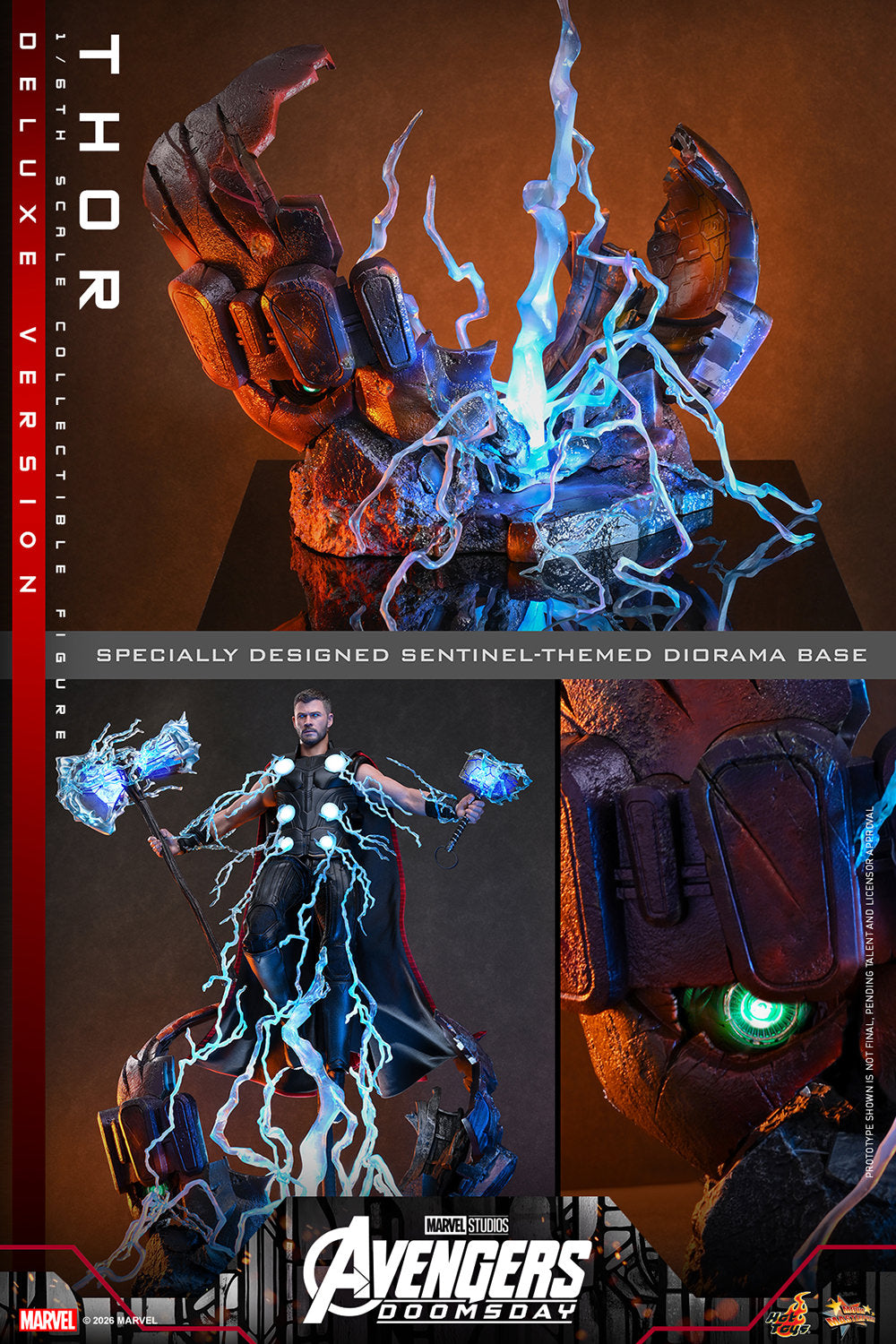 Marvel Avengers Doomsday (2026): Thor Deluxe Version 1/6 Scale