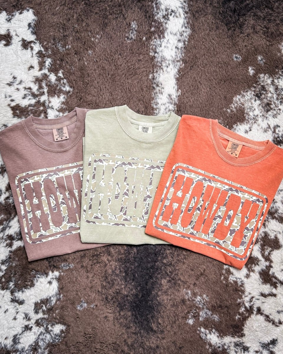 Howdy Camo Graphic Tee