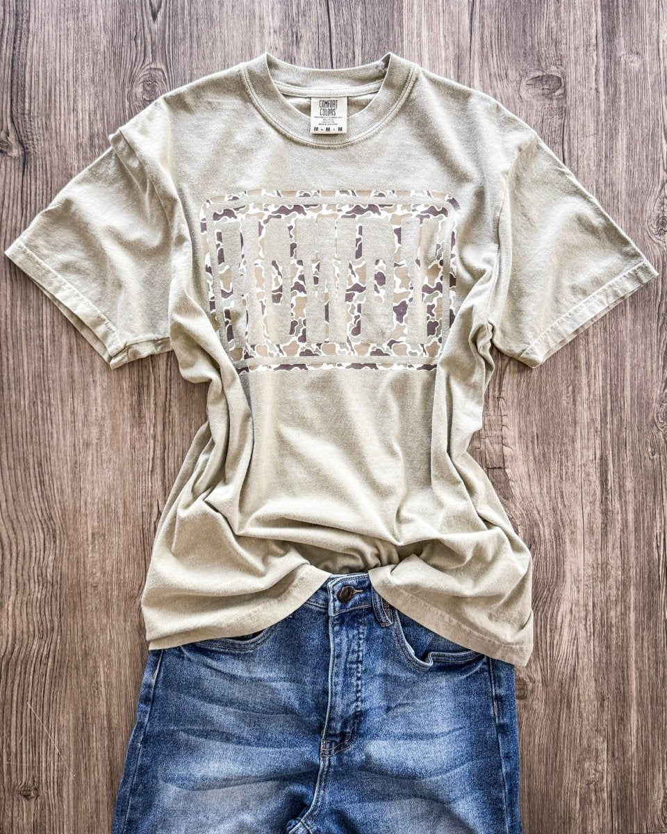 Howdy Camo Graphic Tee