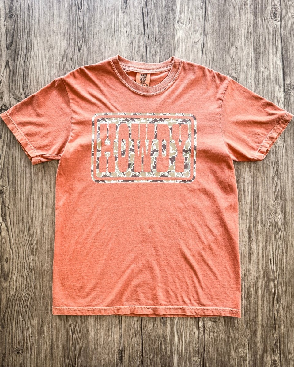 Howdy Camo Graphic Tee
