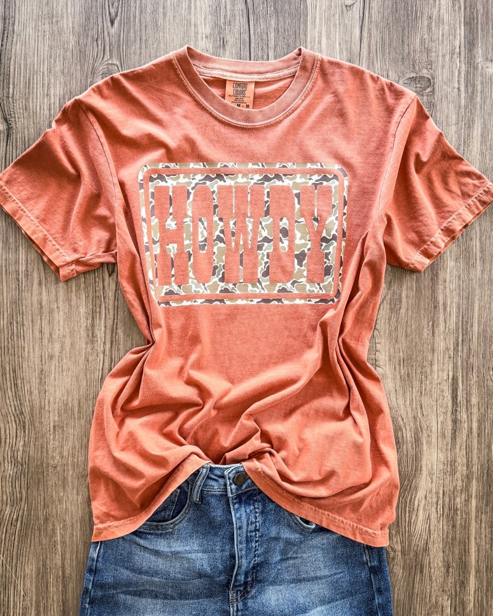 Howdy Camo Graphic Tee
