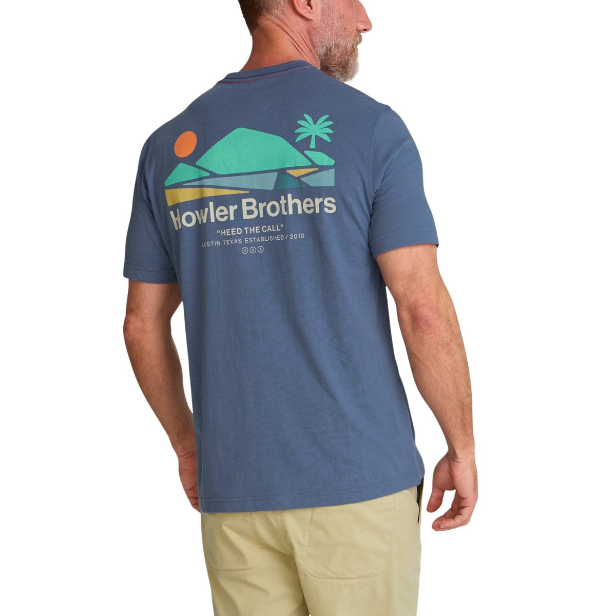 Howler Brothers Bahia de Howler Blended T-Shirt – Men's