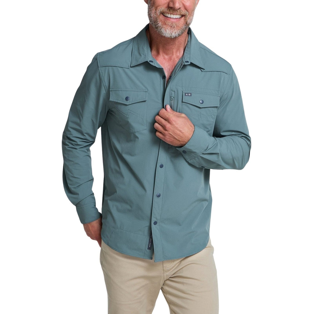 Howler Brothers Emerger Tech Long Sleeve Shirt – Men's