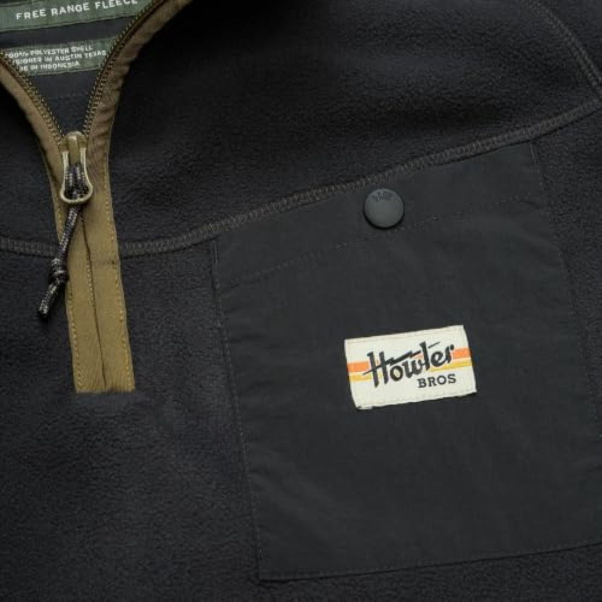 Howler Brothers Free Range Fleece Pullover – Men's