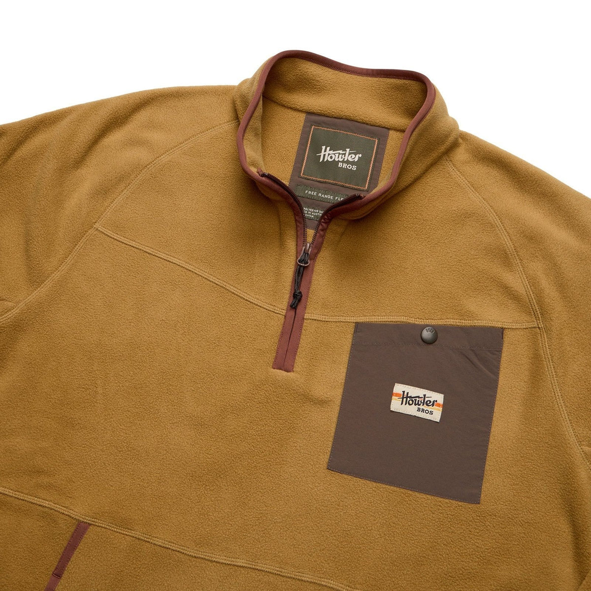 Howler Brothers Free Range Fleece Pullover – Men's