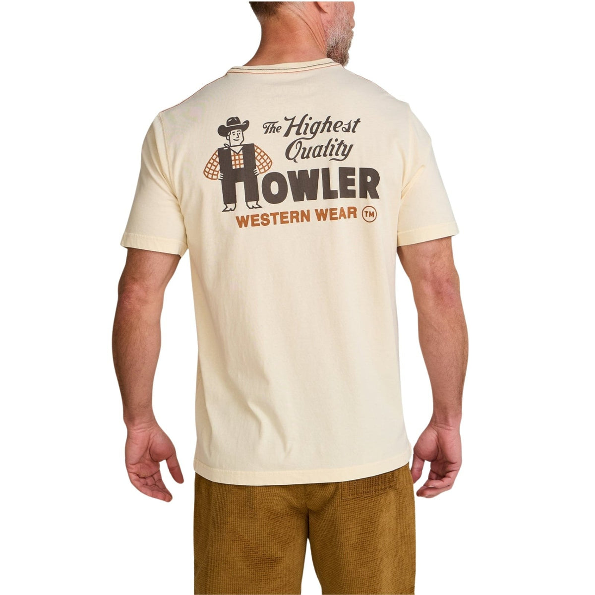 Howler Brothers Western Wear Cotton T-Shirt – Men's