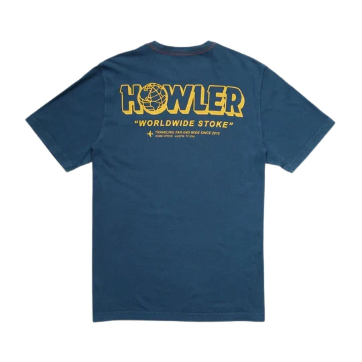 Howler Brothers Worldwide Stoke Cotton Pocket T-Shirt – Men's