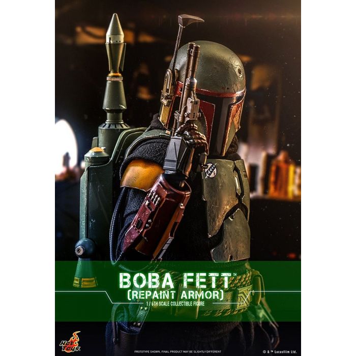 1/6 TELEVISION MASTERPIECE - FULLY POSEABLE FIGURE: THE MANDALORIAN - BOBA FETT (REPAINT ARMOR VERSION)