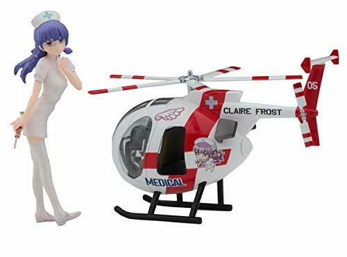 1/20 Egg Girls Collection No.05 'claire Frost' W/hughes 500 塑料模型套件