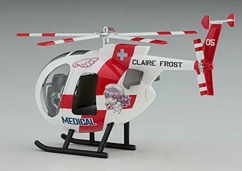 1/20 Egg Girls Collection No.05 'claire Frost' W/hughes 500 塑料模型套件