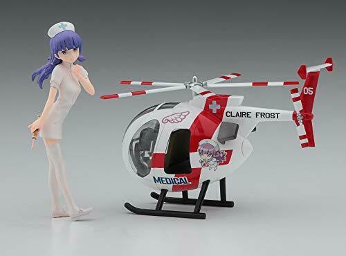 1/20 Egg Girls Collection No.05 'claire Frost' W/hughes 500 塑料模型套件