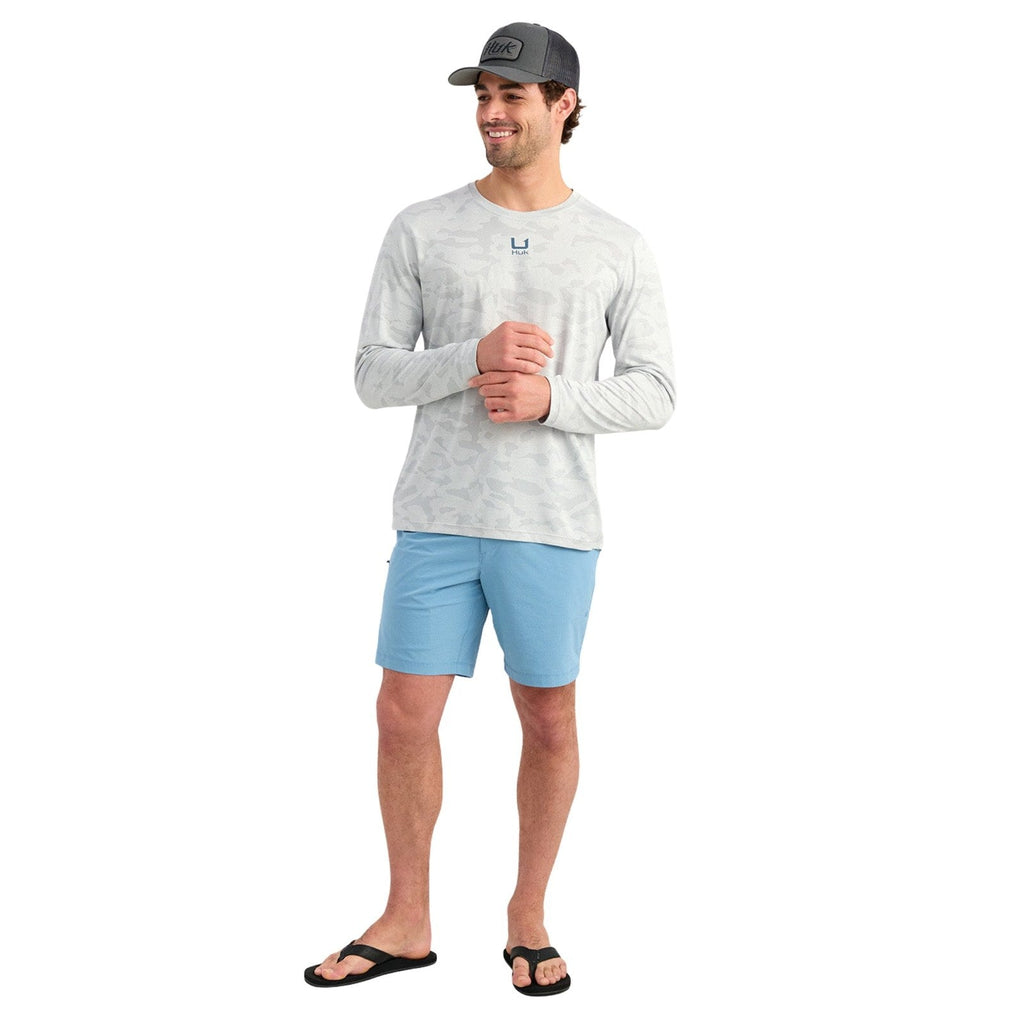 Huk A1A Pro Long Sleeve Crew – Men's