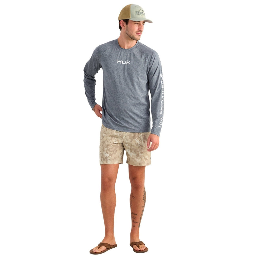 Huk Airweight Long Sleeve Crew – Men's