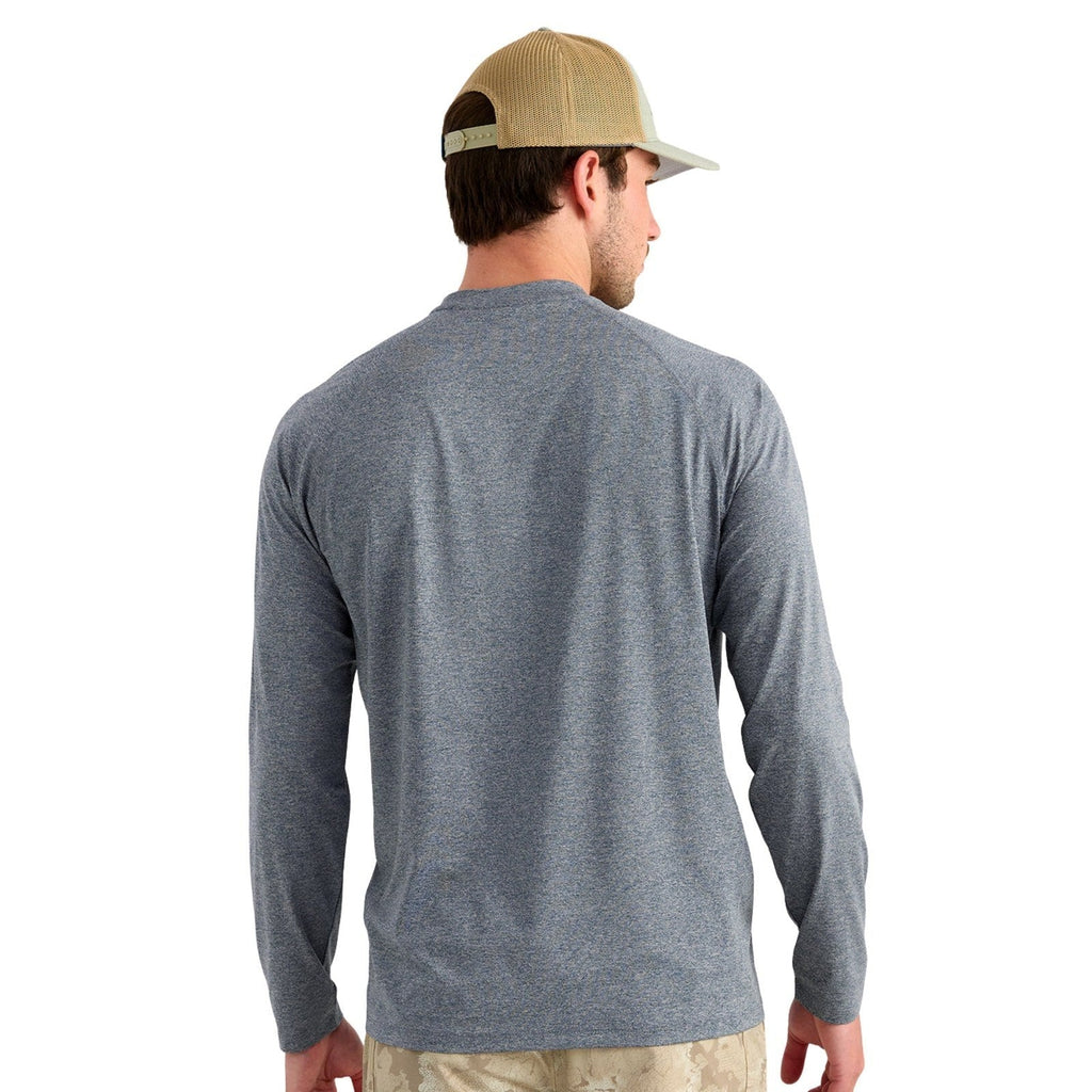 Huk Airweight Long Sleeve Crew – Men's