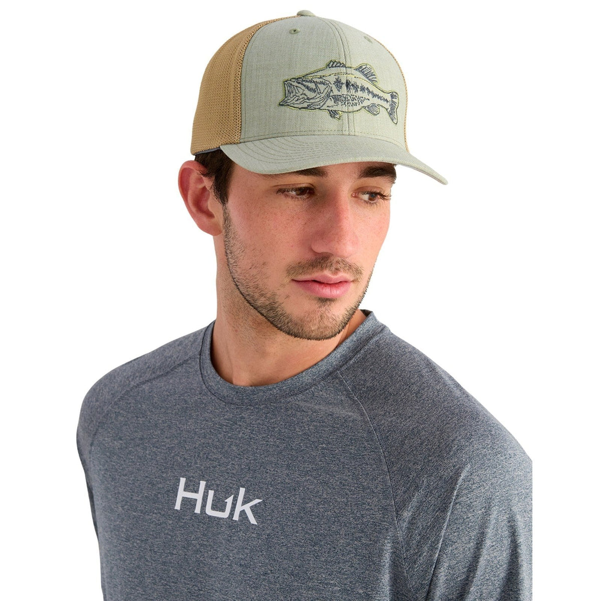 Huk Airweight Long Sleeve Crew – Men's