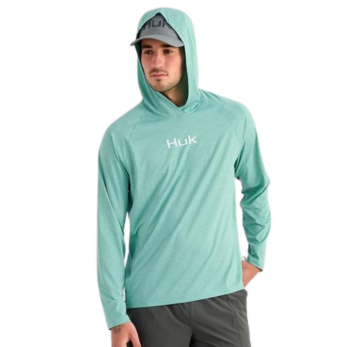 Huk Airweight LS Hoodie – Men's