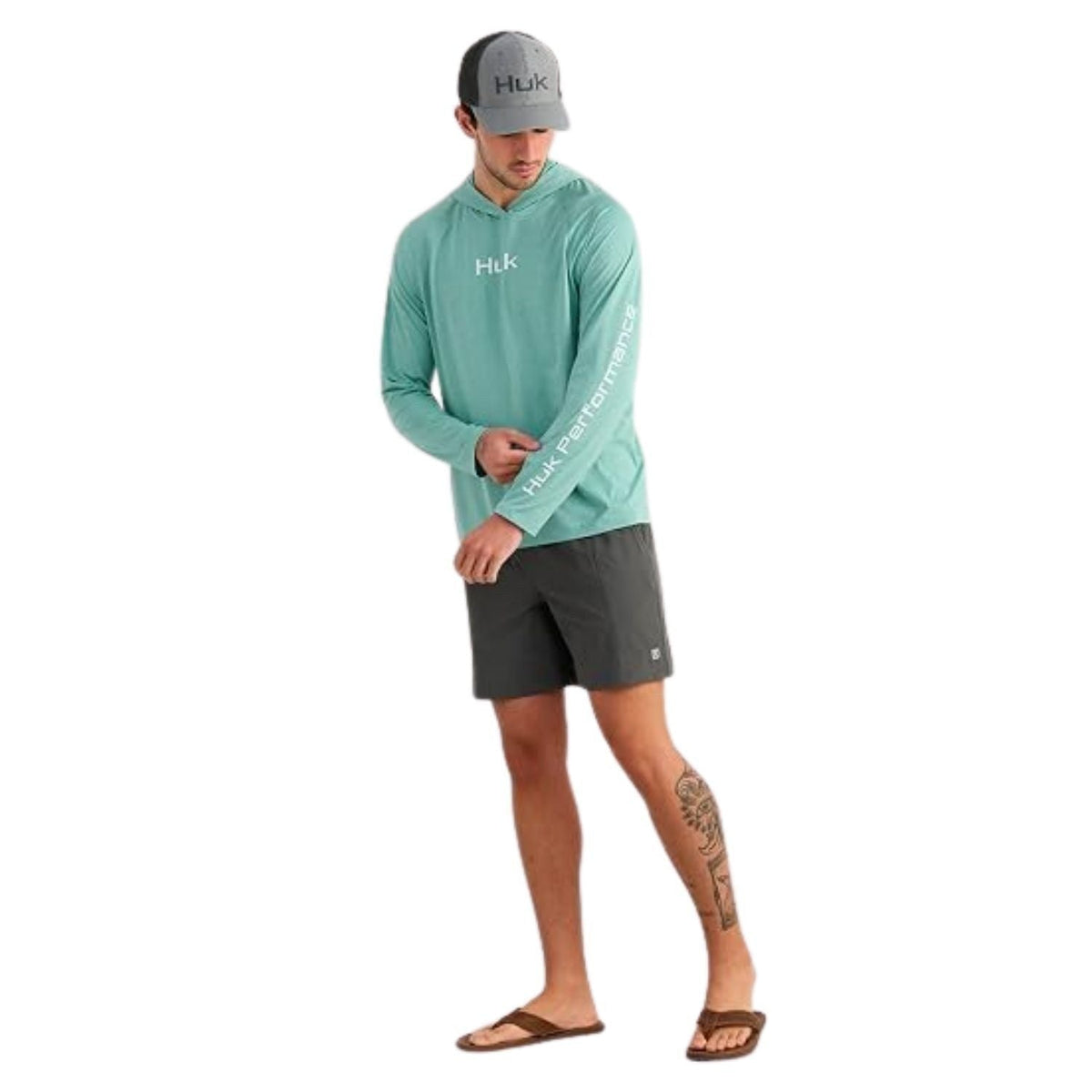 Huk Airweight LS Hoodie – Men's